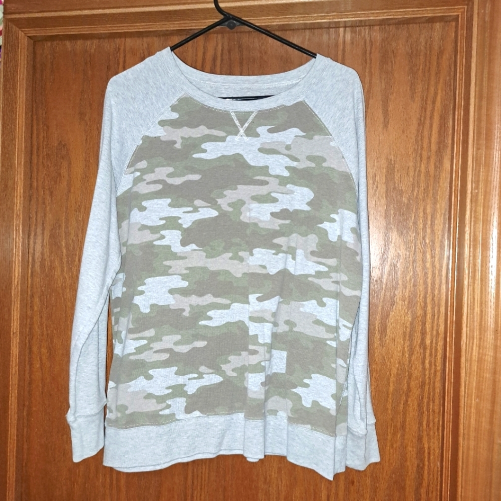 Grey+Camo sweater